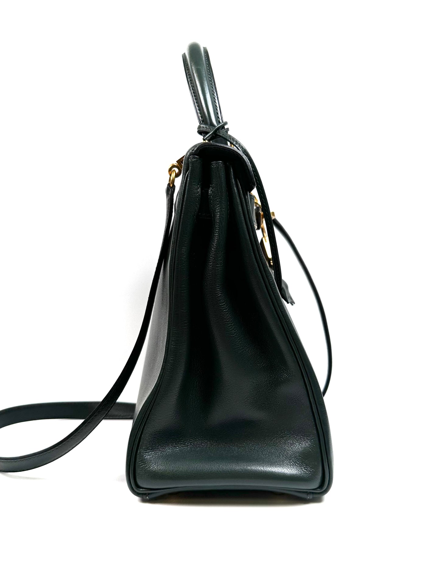 Massimo, no stamp K28 Vert Fonce in Gulliver Leather