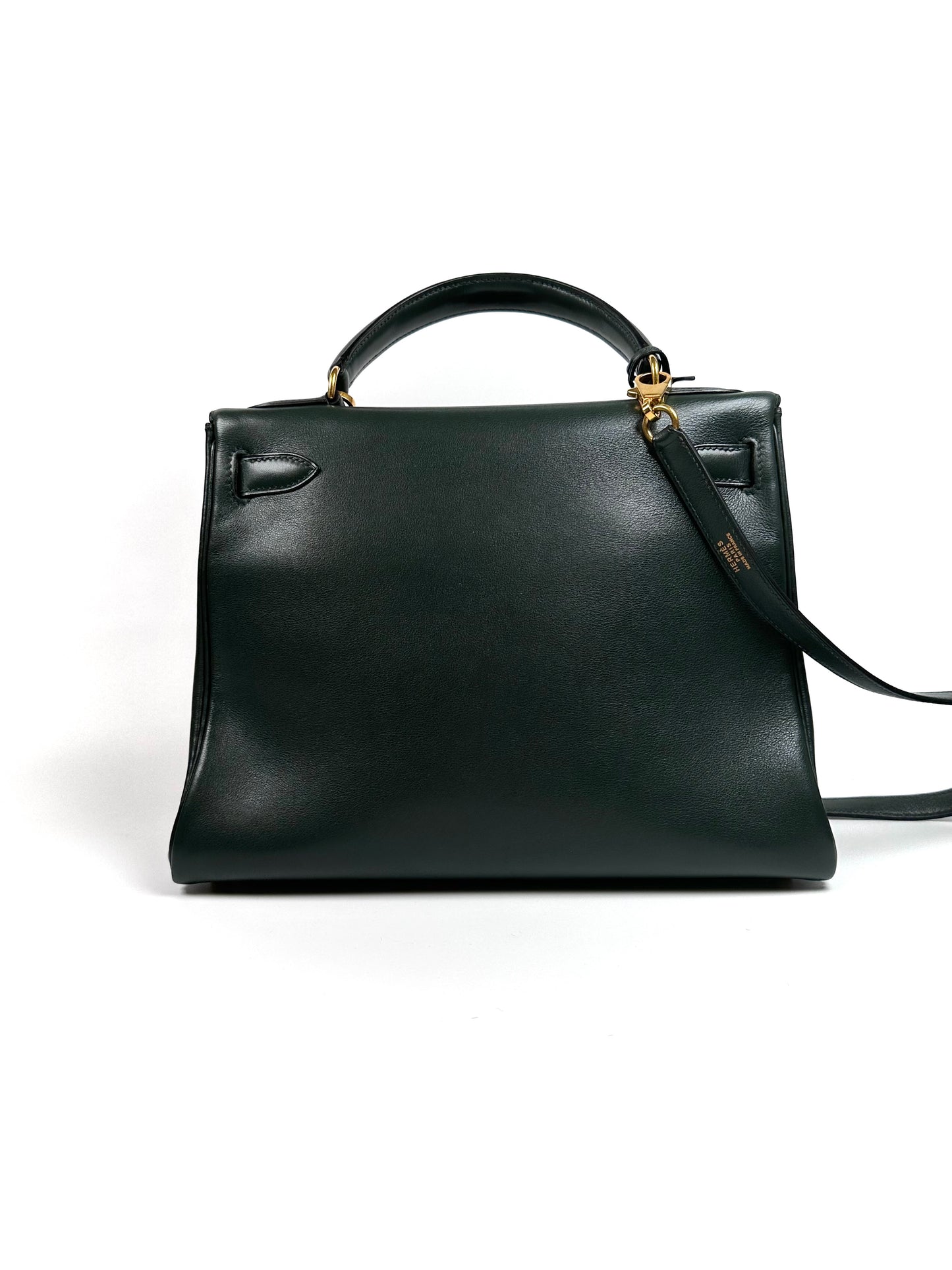 Massimo, no stamp K28 Vert Fonce in Gulliver Leather