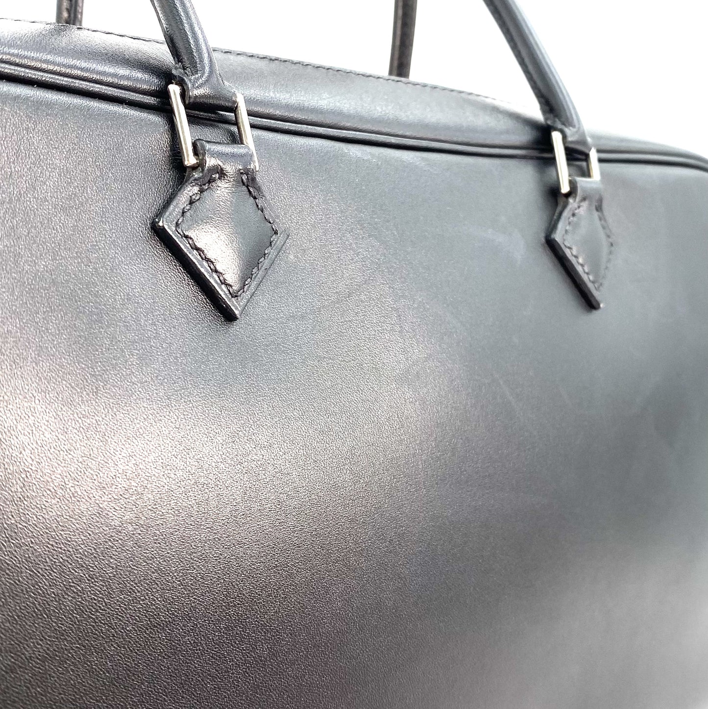 Kira, 2003 Plume Elan 28 Black Boxcalf Palladium Hardware with stamp □G