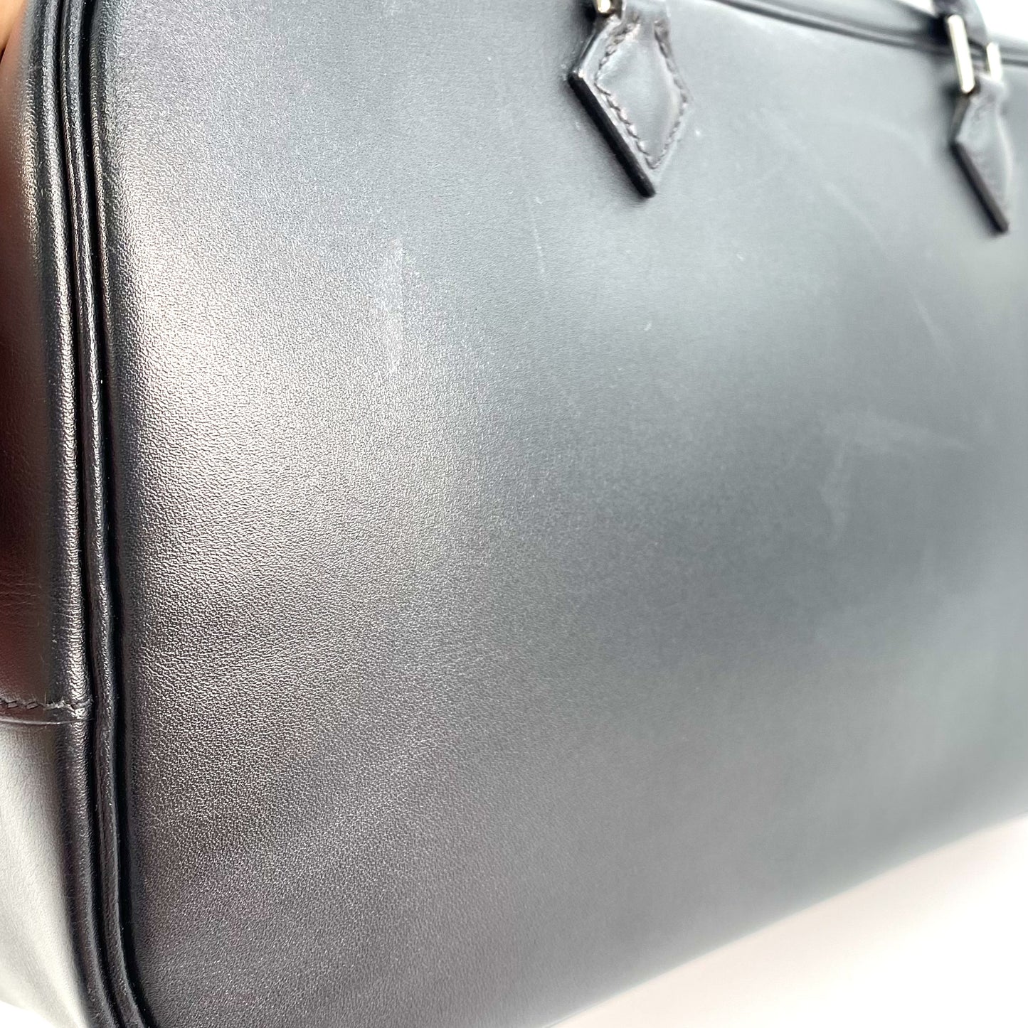 Kira, 2003 Plume Elan 28 Black Boxcalf Palladium Hardware with stamp □G