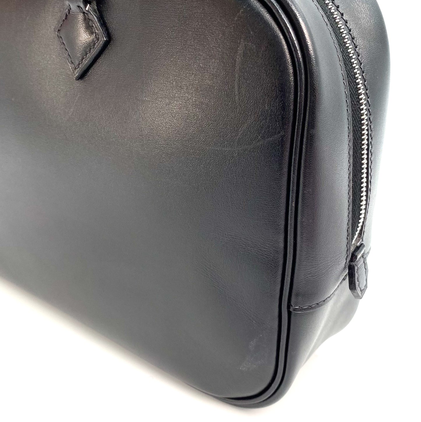 Kira, 2003 Plume Elan 28 Black Boxcalf Palladium Hardware with stamp □G