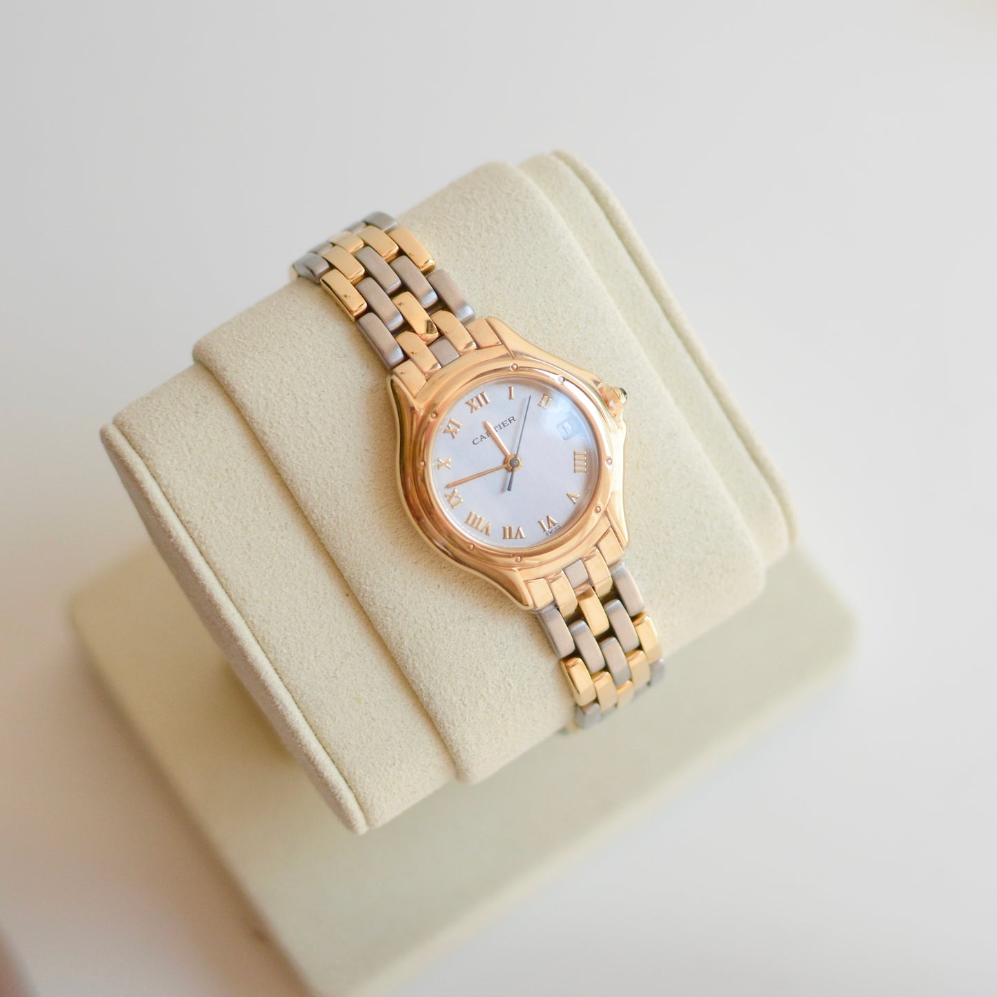 D - CARTIER3 - Cartier Panthere Grey Dial