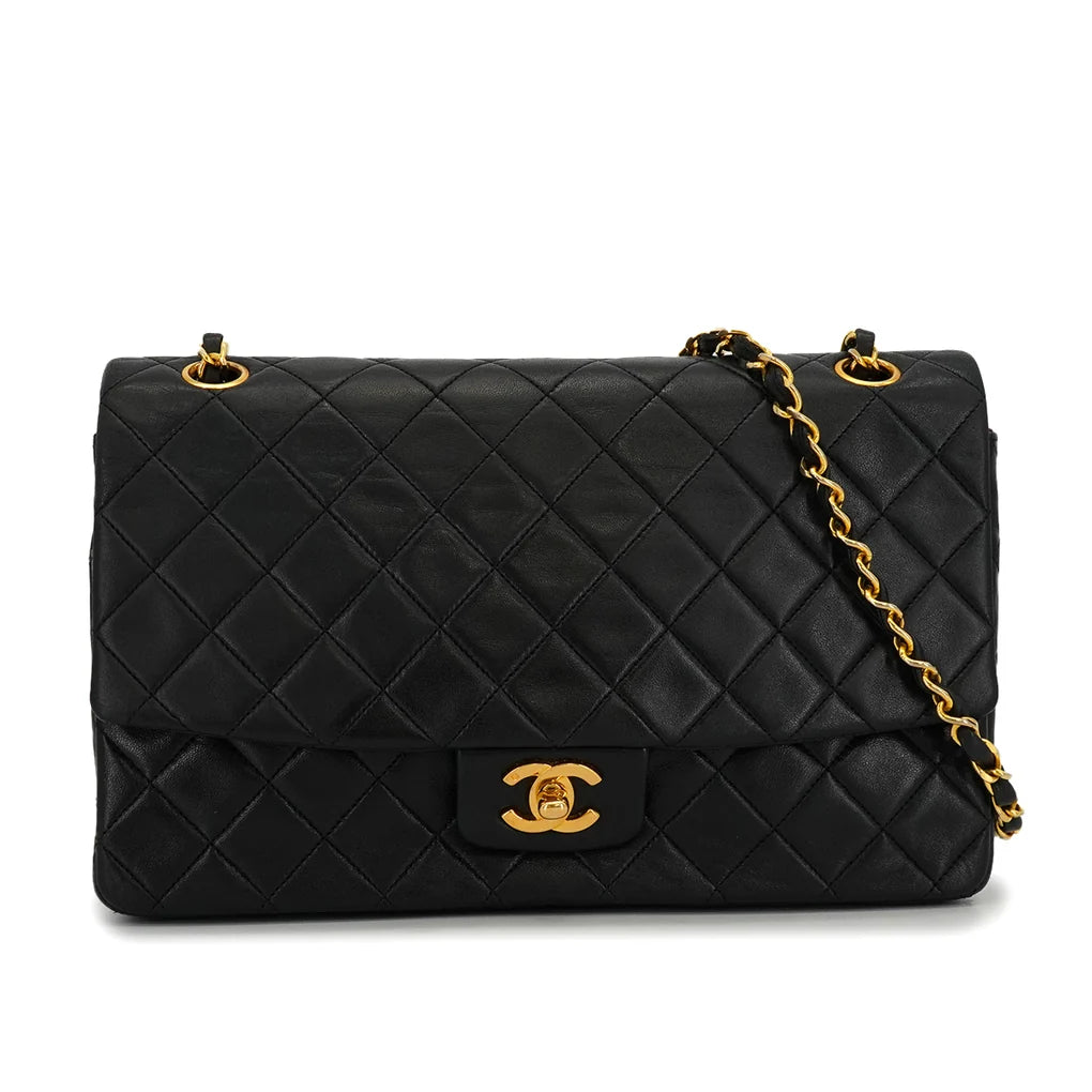 Elian, 1 Series Matelasse Black Lambskin with seal and card