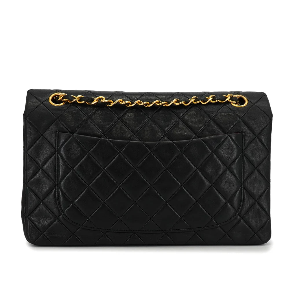 Elian, 1 Series Matelasse Black Lambskin with seal and card