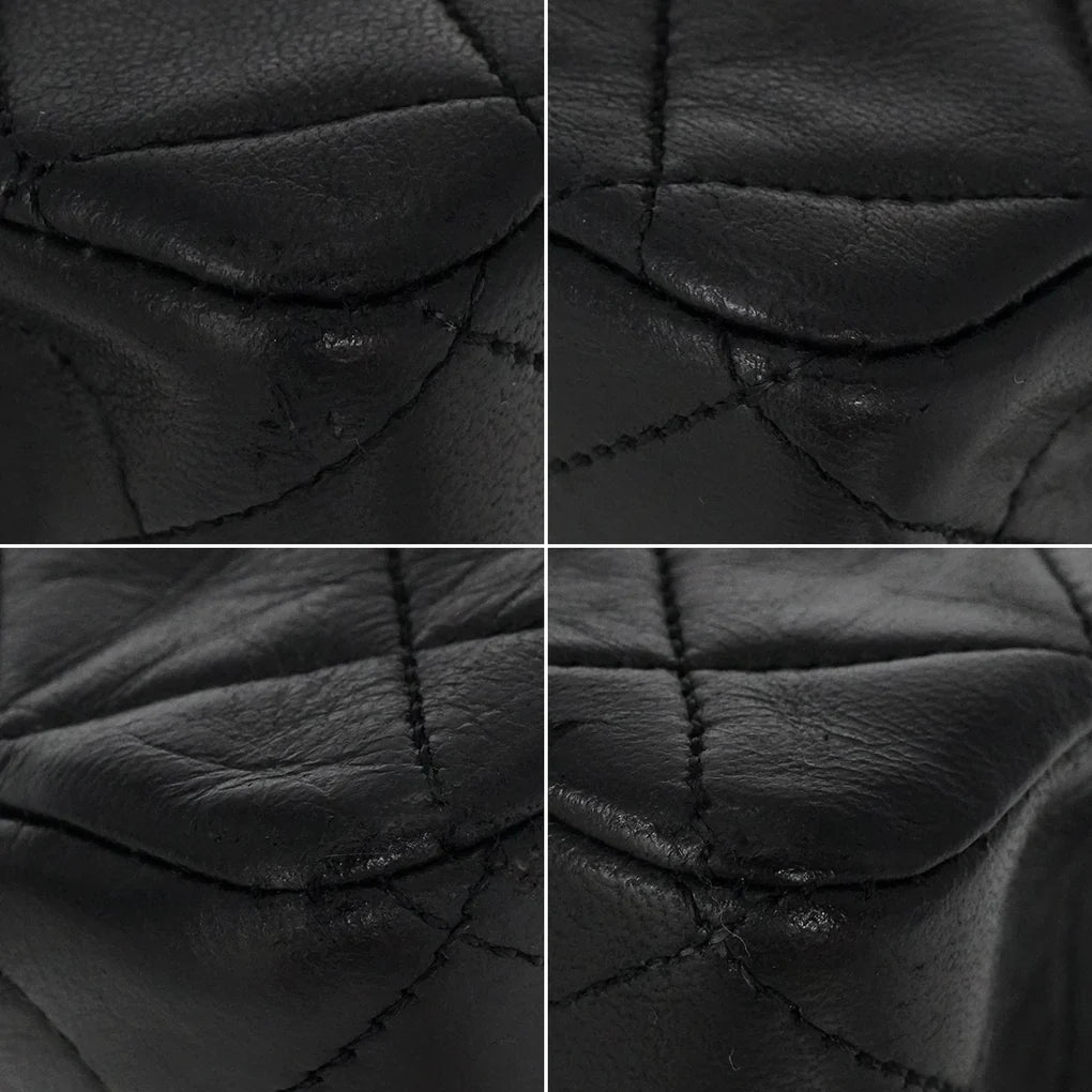 Elian, 1 Series Matelasse Black Lambskin with seal and card