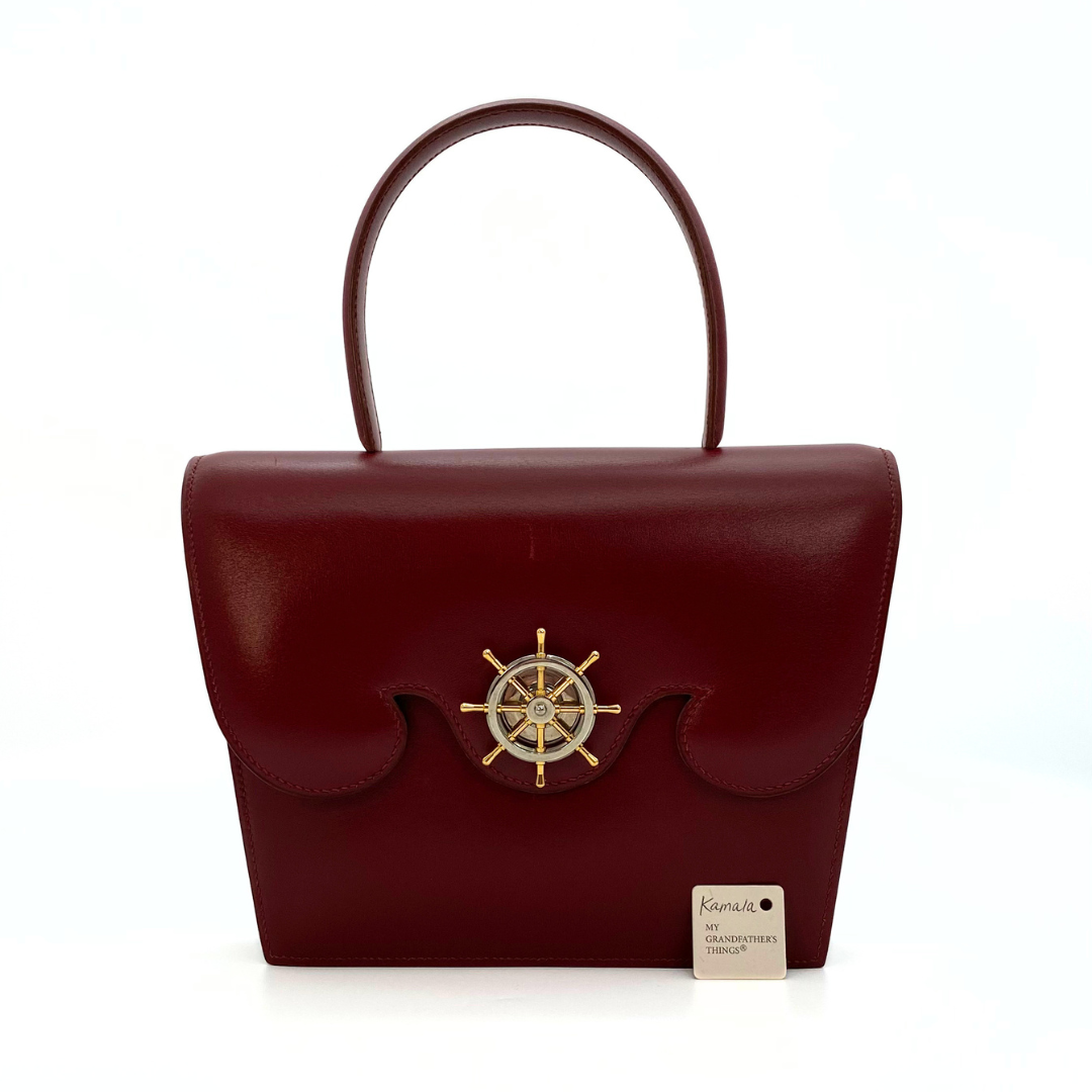 Kamala, 1992 Frégate Boxcalf Rouge H with stamp 〇V
