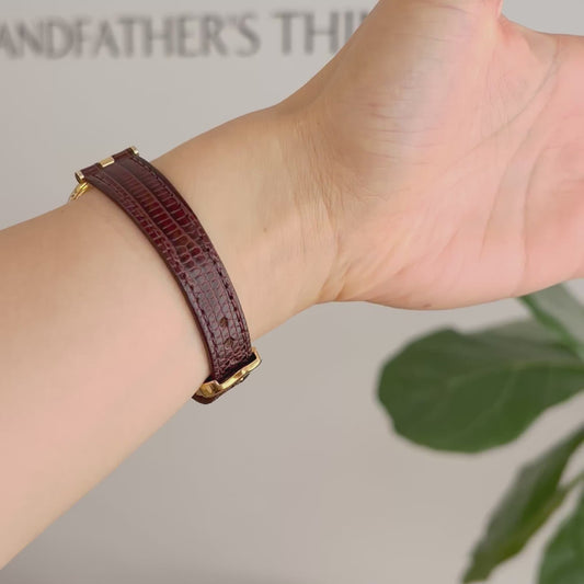 B - CARTIER2 - Cartier Vendome 18K gold quartz movement