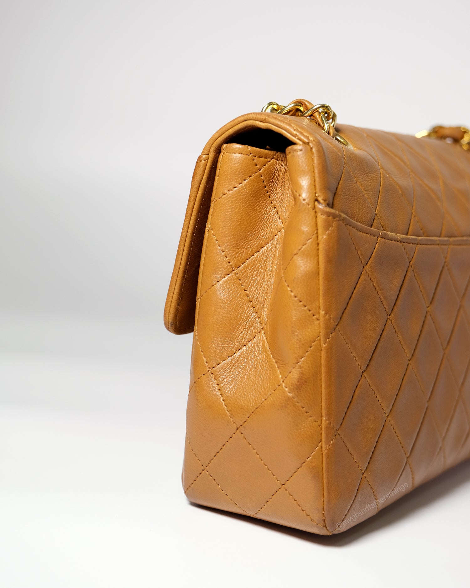 Halvard, 1 series horizon caramel flap with serial and wallet only - My Grandfather's Things
