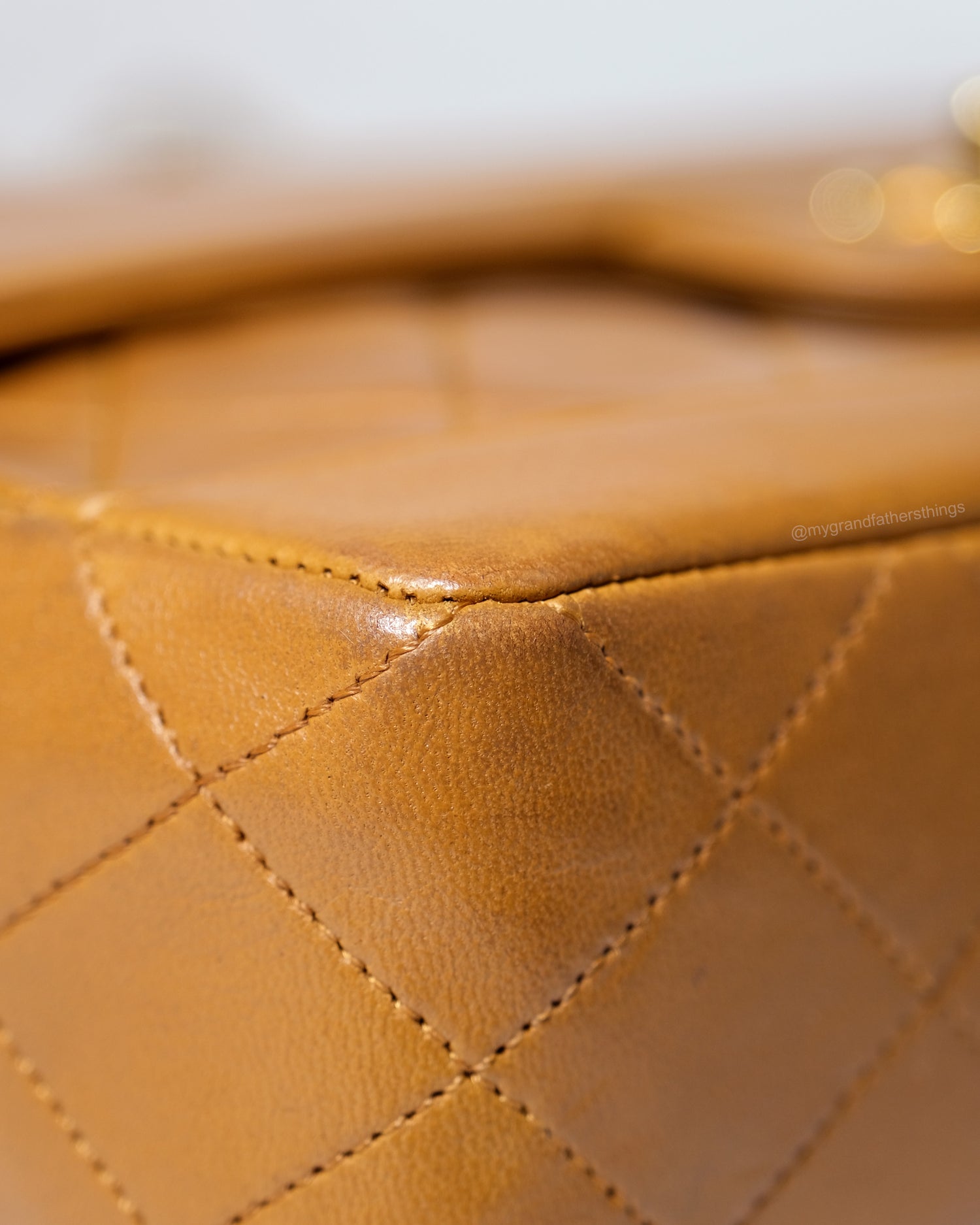 Halvard, 1 series horizon caramel flap with serial and wallet only - My Grandfather's Things