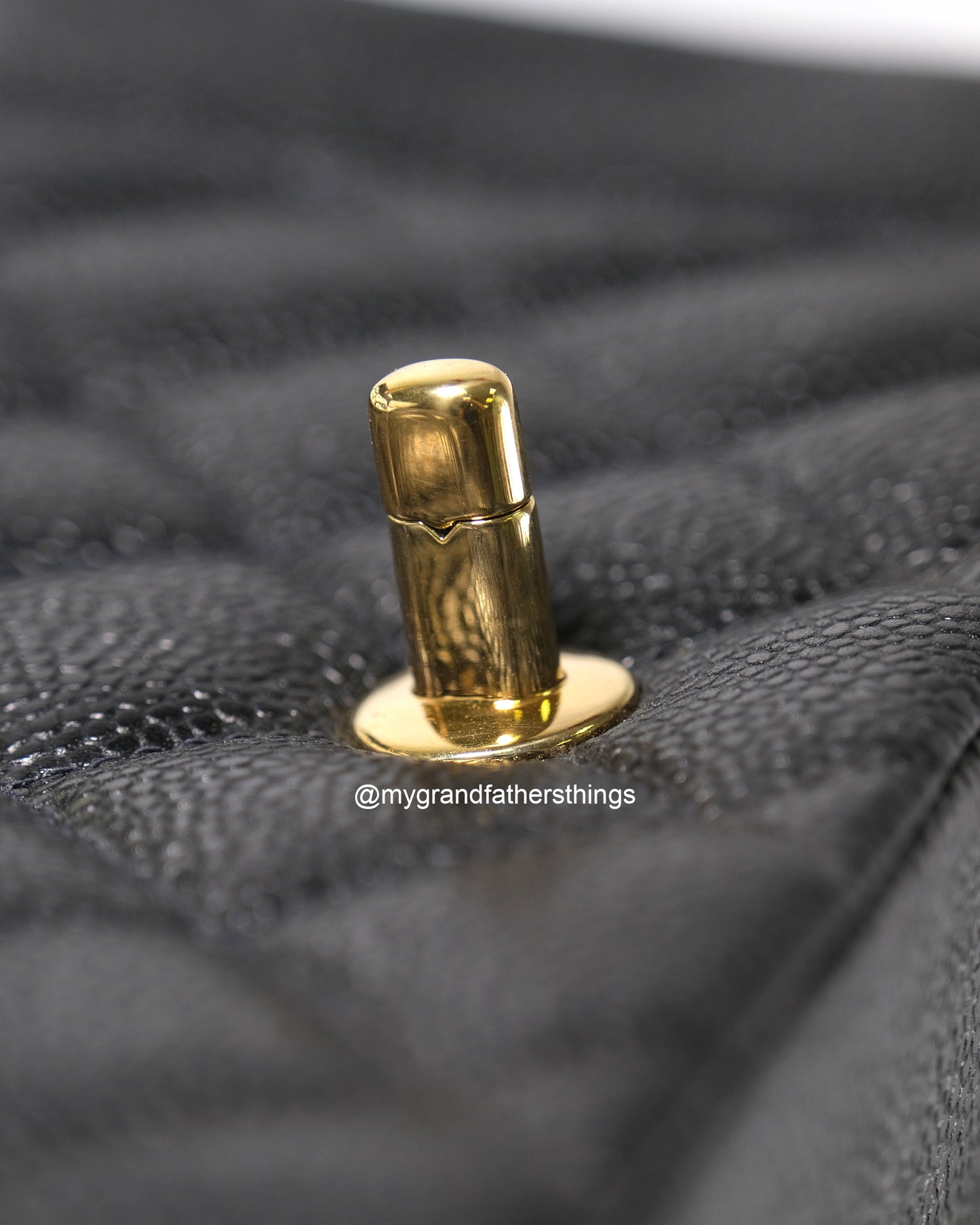 Wright, 2 series small black caviar diana with seal