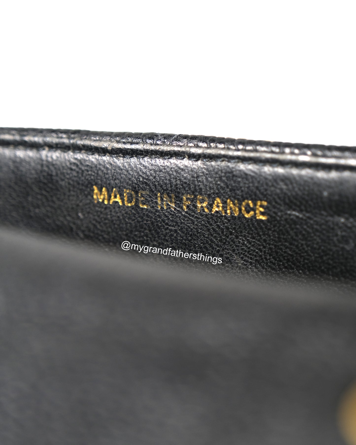 Wright, 2 series small black caviar diana with seal