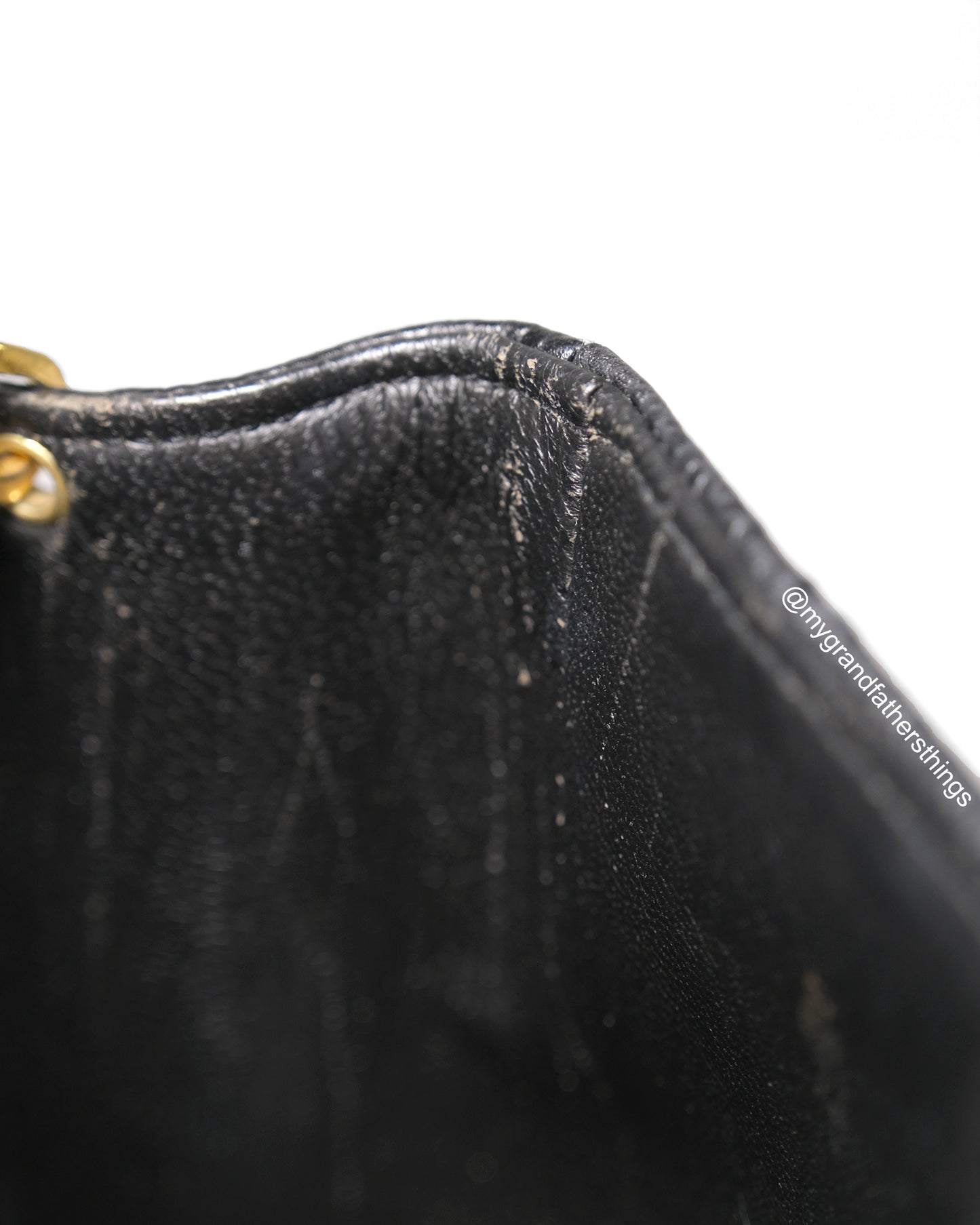 Wright, 2 series small black caviar diana with seal