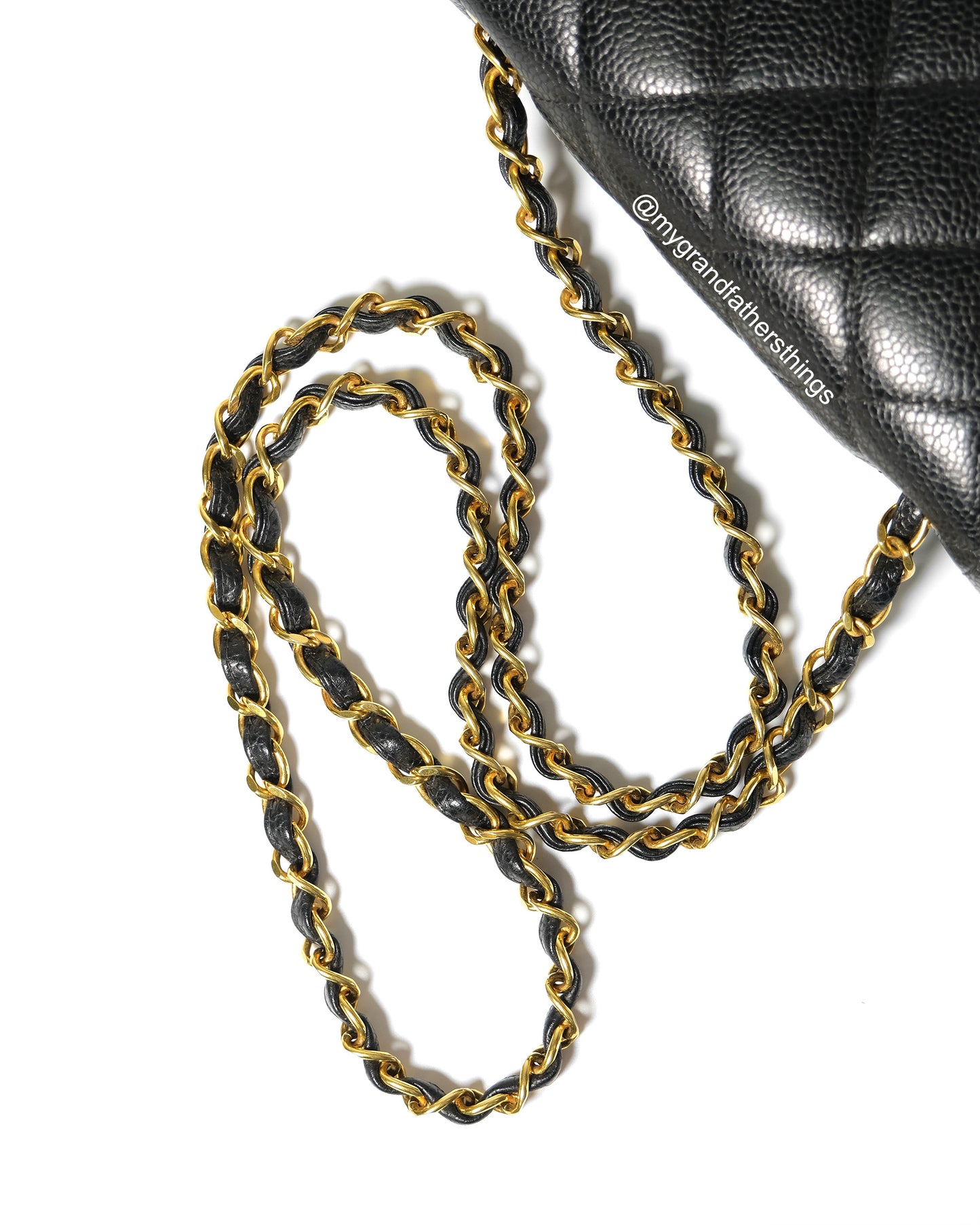 Wright, 2 series small black caviar diana with seal