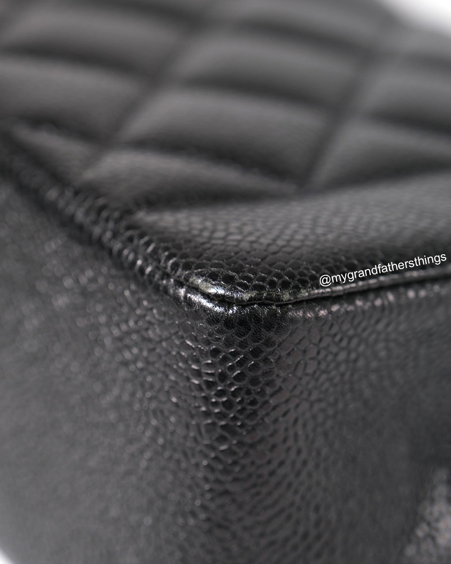 Wright, 2 series small black caviar diana with seal