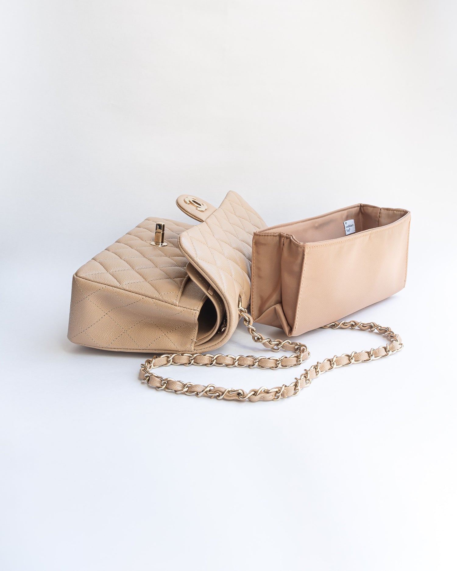 Lionel, the chanel handbag liner/ chanel handbag organizer – My